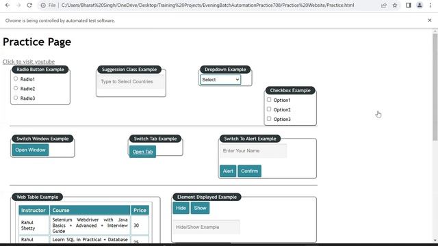 13) Checkbox, Dropdown and Handling Alert in Selenium using python. смотреть онлайн