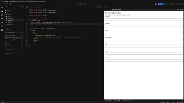 Split Primitive - CSS Layouts in React (Part 2 of 5) with newline course author, Travis Waith-Mair смотреть онлайн
