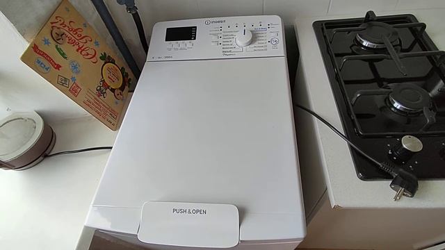 Распаковка — Стиральная машина Indesit BTW D61253 BY смотреть онлайн