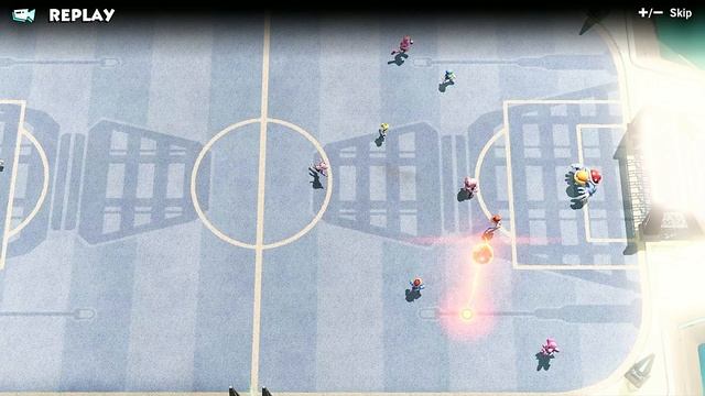 Mario Strikers Battle League Team Yoshi vs Team Mario in Urban Rooftop смотреть онлайн