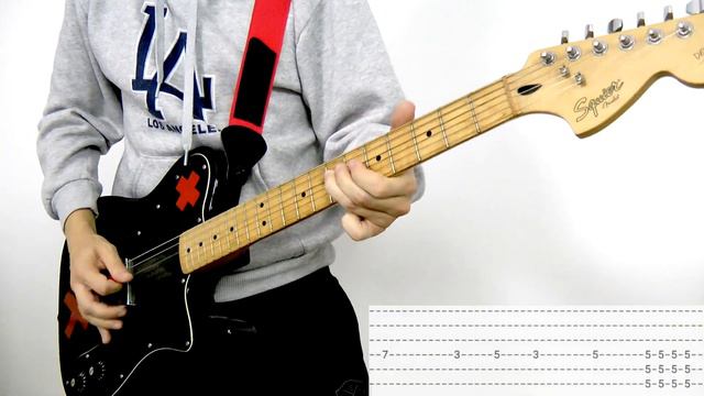 Tonight Alive - The Edge [Guitar Cover with TABS] смотреть онлайн