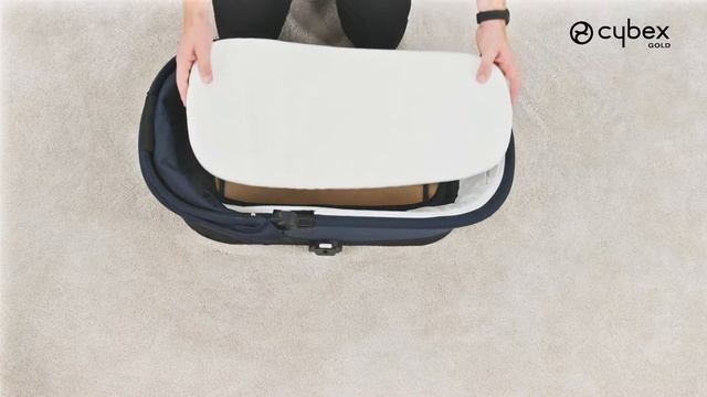 Как собрать люльку Gazelle S Cot от коляски Cybex Gazelle S