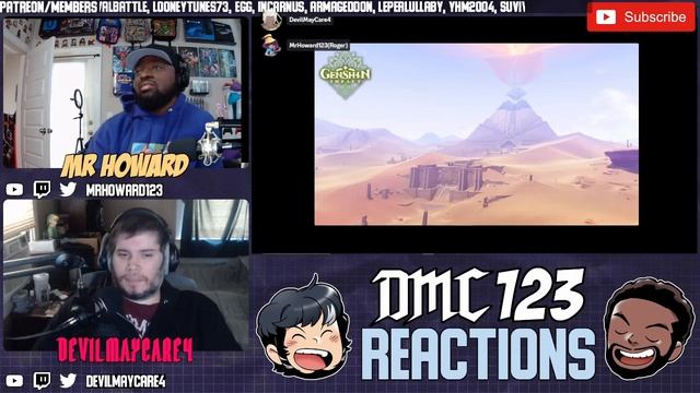 Reaction - Sumeru: Great Red Sand Battle Theme IV - Genshin Impact OST смотреть онлайн