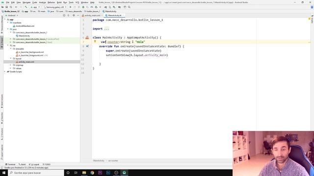 Curso de Kotlin Android Studio 2020/Lección 1 смотреть онлайн