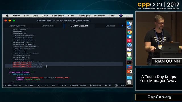 CppCon 2017: Rian Quinn “A Test a Day Keeps Your Manager Away!” смотреть онлайн