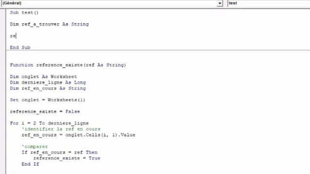 Créer une fonction VBA pour vérifier l'existence d'une valeur dans une liste смотреть онлайн