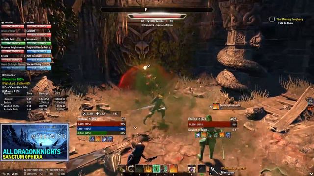 ESO Sanctum Ophidia All DragonKnights - The Elder Scrolls Online Gameplay смотреть онлайн