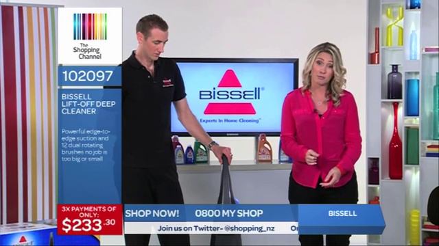 Bissell Lift-Off Deep Cleaner on The Shopping Channel смотреть онлайн