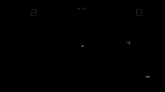 Space Wars MAME Gameplay video Snapshot -Rom name spacewar- смотреть онлайн