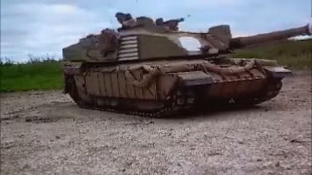 1/6 Scale Challenger II radio controlled tank смотреть онлайн