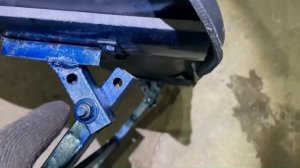 Легкий прицеп для трицикла, прицеп летом, сани зимой.