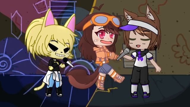 Тройня скиднулись внюсом и думают что они в Friday Night Funkin' смотреть онлайн