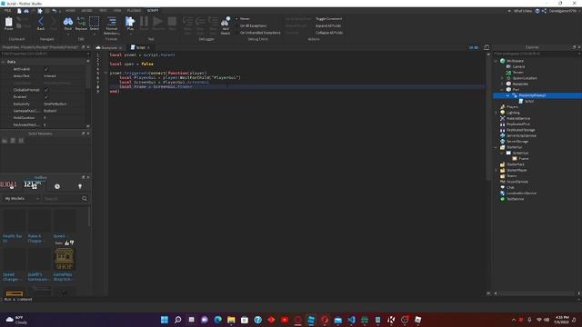 how to make a proximity prompt toggle a GUI | Roblox Studio смотреть онлайн