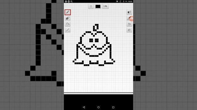 Как нарисовать Ам няма по клеточкам смотреть онлайн