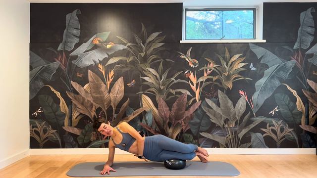 30min Pilates Mat Workout Full Body/core *ball