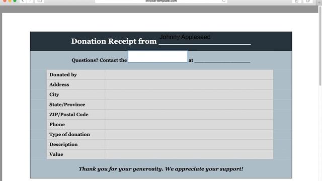 How to Make a Donation Invoice | Receipt | Excel | Word | PDF смотреть онлайн