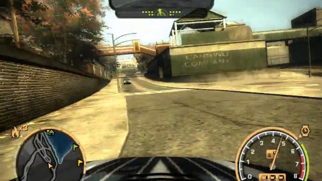 NFSMW Black Edition Turbo Supra Free Run смотреть онлайн