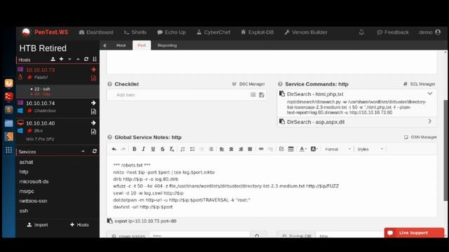 PTWS - Default Service Checklist & Service Command Library смотреть онлайн
