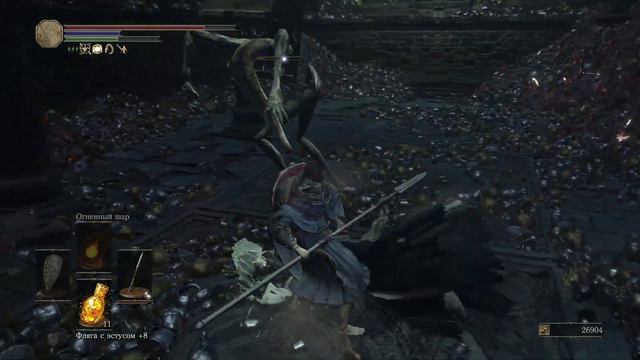 Dark Souls 3: Босс Гигант Йорм смотреть онлайн