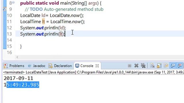 77. localdate and localtime in java смотреть онлайн