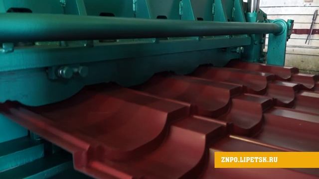 Оборудование для изготовления металлочерепицы. Промо-ролик смотреть онлайн