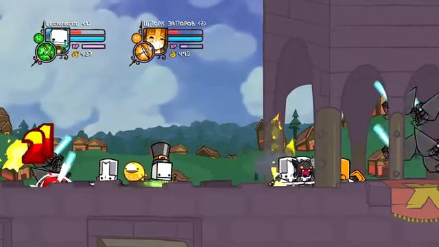 Сокрушители замка спасают принцесс #3 || Castle Crashers смотреть онлайн