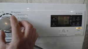 Как войти в тэстовый режим стиральная машина Electrolux