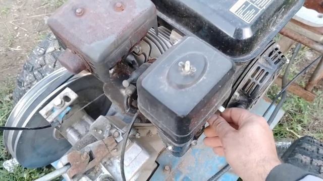 Обзор минитрактора из мотоблока. двигатель Лифан 170. смотреть онлайн