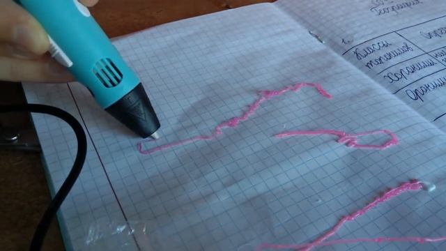 открываю посылку с три дэ ручкой и пробую писать и рисовать на бумаге интересно смотреть онлайн