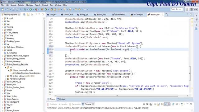 How to Create Inventory Recording System in Java Eclipse смотреть онлайн