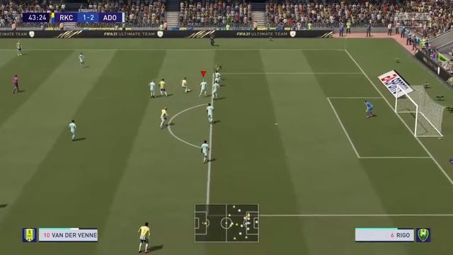 RKC Waalwijk vs ADO Den Haag (9.1.21) [Eredivisie] | FIFA 21 | live смотреть онлайн