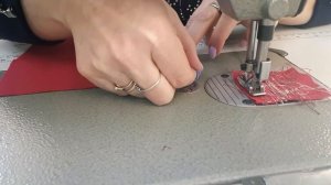 Шов окантовочный с закрытым срезом