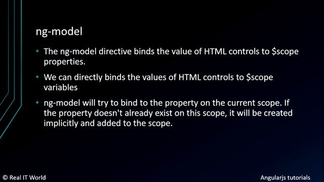 Angular js directives ng model (ngModel, ng-model) || Angular JS tutorials смотреть онлайн