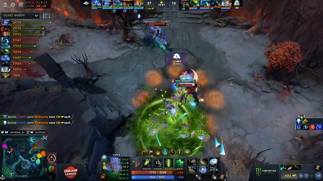 SECRET ПОКАЗАЛИ СВОЕГО ДИКОГО ARC WARDEN | Secret vs Alliance DreamLeague Season 13 смотреть онлайн