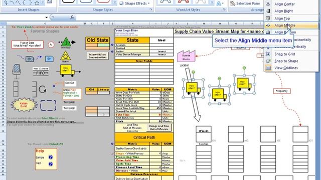 Excel Drawing Part 2 - Select Objects смотреть онлайн