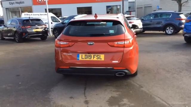 LD19FSL KIA OPTIMA CRDI 2 ISG RED 2019, MC Glyn Hopkin Romford Kia смотреть онлайн