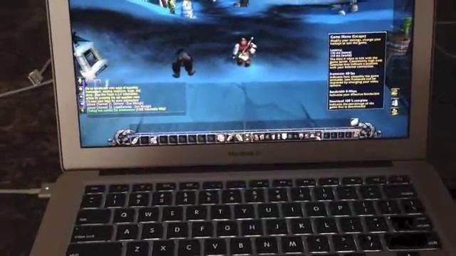 2012 Macbook Air 13 Inch playing wow смотреть онлайн