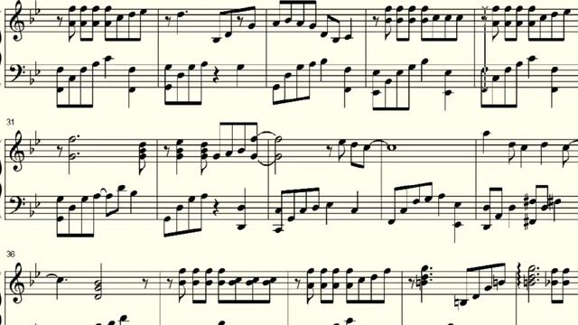 The truth that you leave - Piano Boy | SHEET MUSIC TV смотреть онлайн