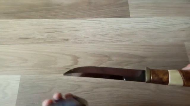 Нож ШХ-15, горячее щелочное оксидирование смотреть онлайн