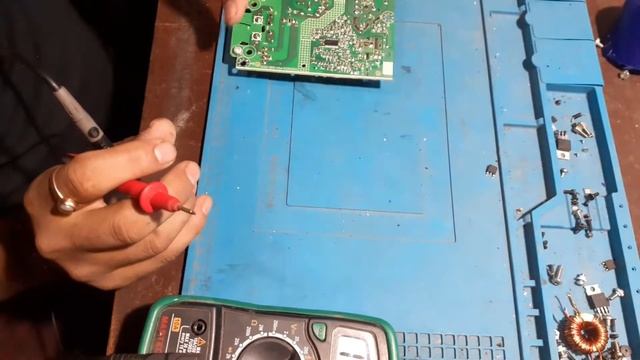 AOC MONITOR NO POWER REPAIRING BY REPLACING DIODE смотреть онлайн