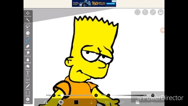 Dibujando a Bart Simpson en Android/Drawing Bart Simpson in Android смотреть онлайн