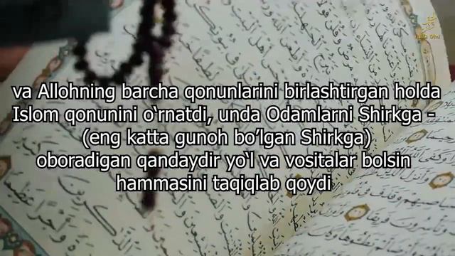 MUHIM VIDEO - Shirkning paydo bo'lishi va shirk eshiklarini ochib beruvchi odamlar смотреть онлайн