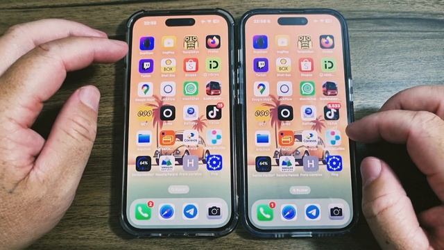 iPHONE 15 vs iPHONE 15 PRO! PROCESSADOR VELHO vs PROCESSADOR NOVO! TESTE DE VELOCIDADE . смотреть онлайн