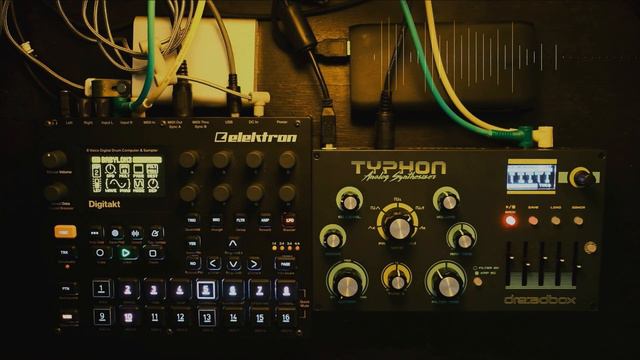 USB-powered Electronica - Dawless jam with the Elektron Digitakt and Dreadbox Typhon смотреть онлайн
