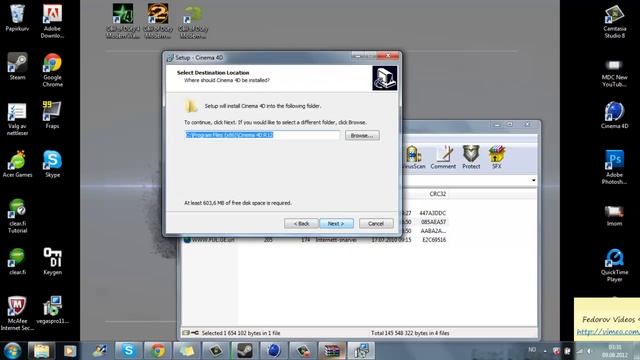 Cinema 4d r12 Full version Download Turoiral смотреть онлайн