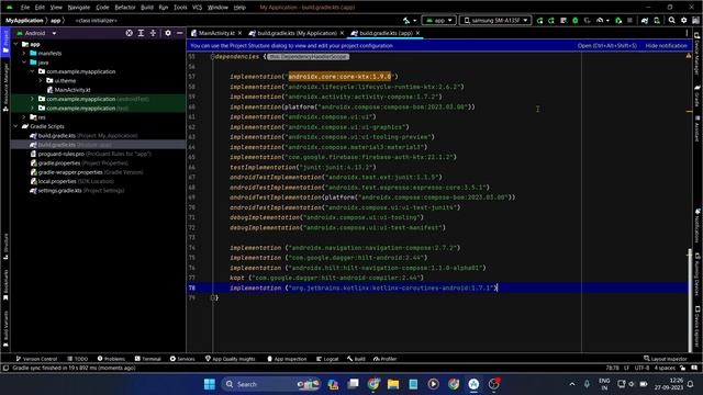 Firebase Authentication Signup and Login Android Studio Jetpack Compose | MVVM jetpack compose | #2 смотреть онлайн