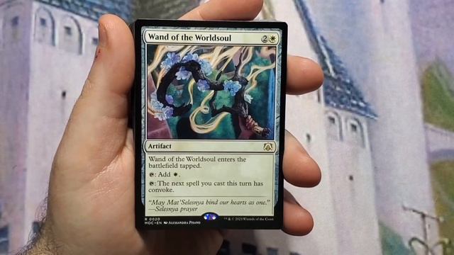 Divine Convocation | Magic the Gathering March of the Machine Commander precon unboxing смотреть онлайн
