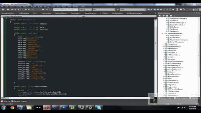 Hacknet Timelapse - 48 Hours of Game Jam Development смотреть онлайн