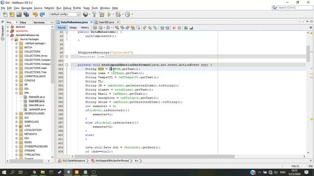 Input SQL from GUI смотреть онлайн