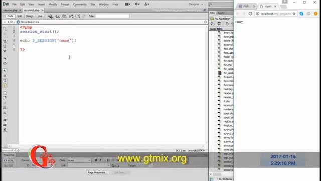 دورة تصميم و تطوير مواقع الإنترنت PHP - د 37- الجلسات sessions смотреть онлайн
